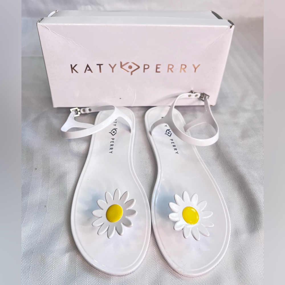 Katy Perry - The Geli Womens Slingback Flap Jelly Sandals Size 10 (EUC)